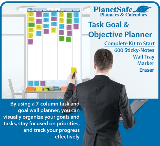 7 Column Goals and Task Manager Kits