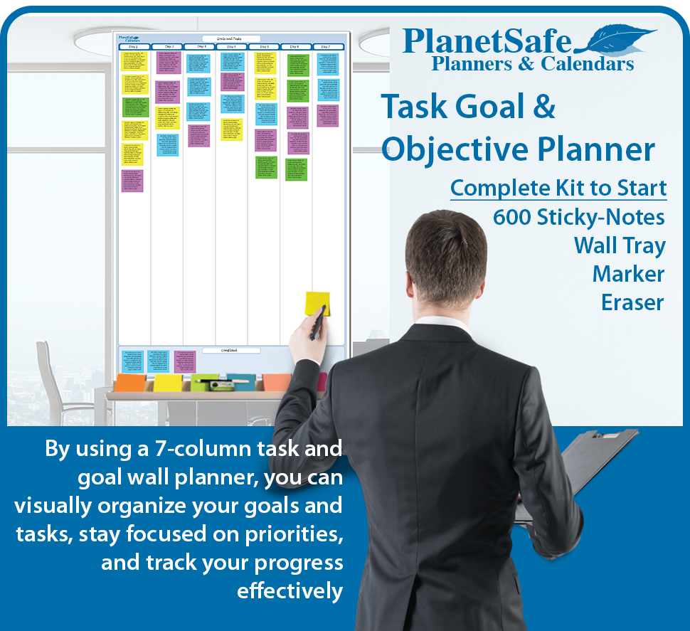 7 Column Goals and Task Manager