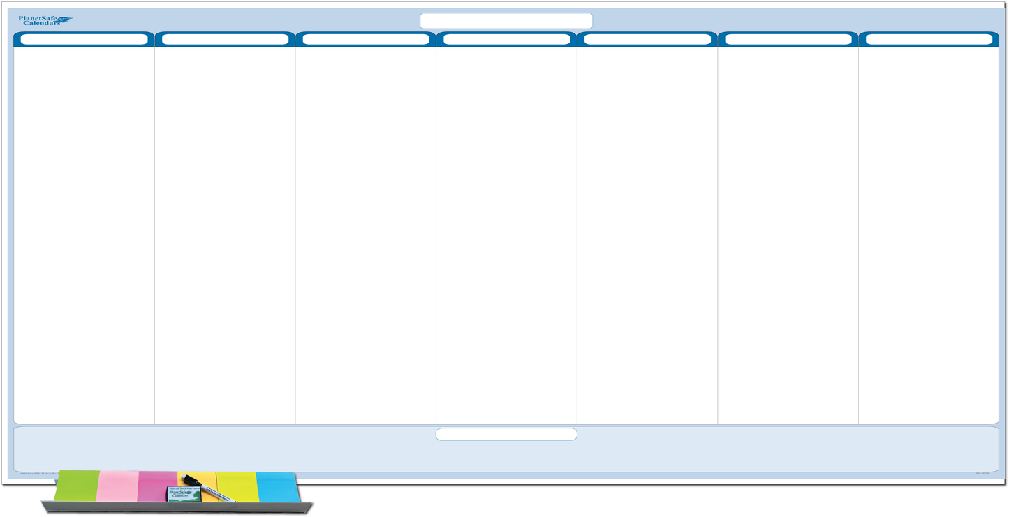 7 Column Goals and Task Manager Kits