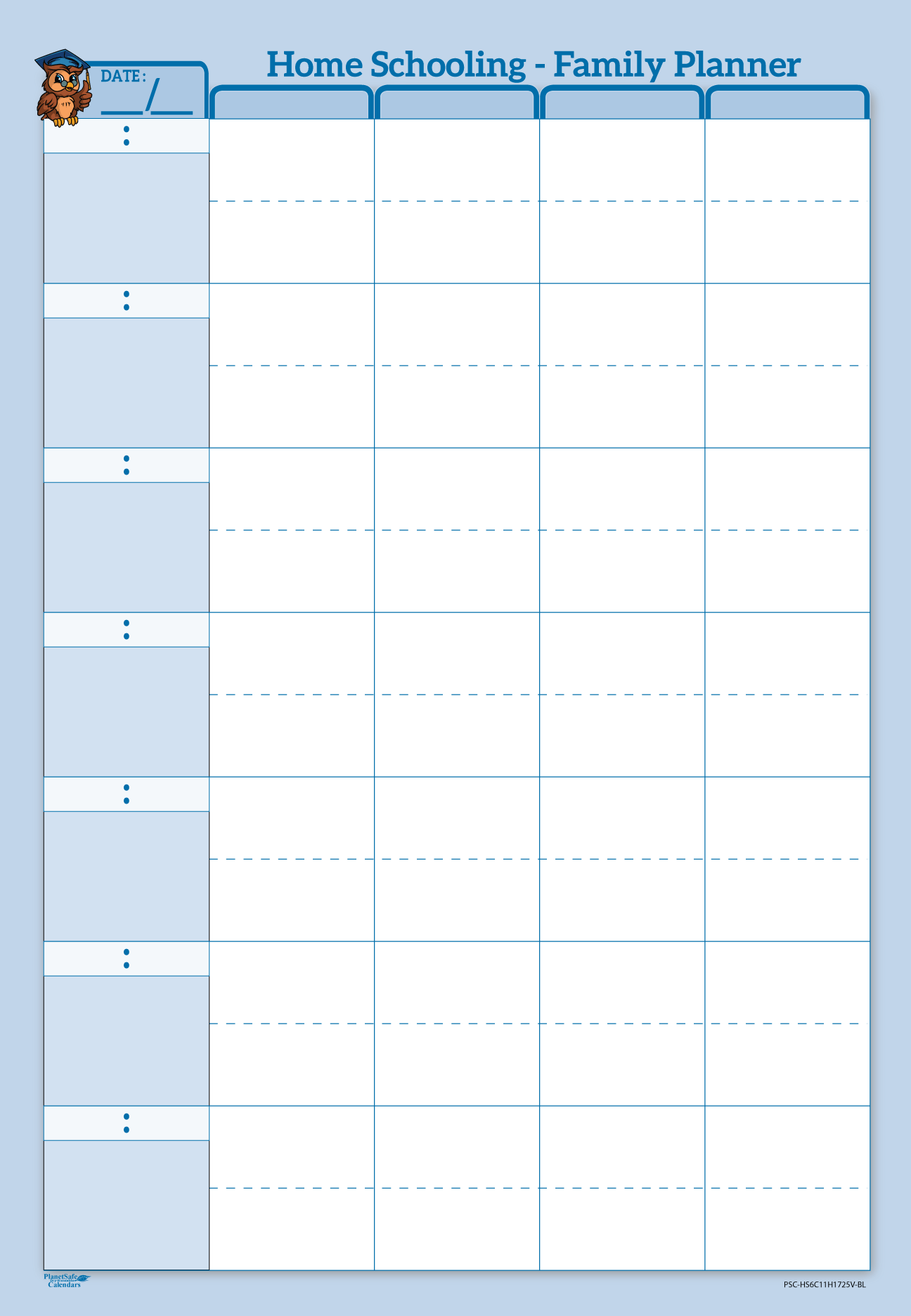 Homeschool/Family Planners