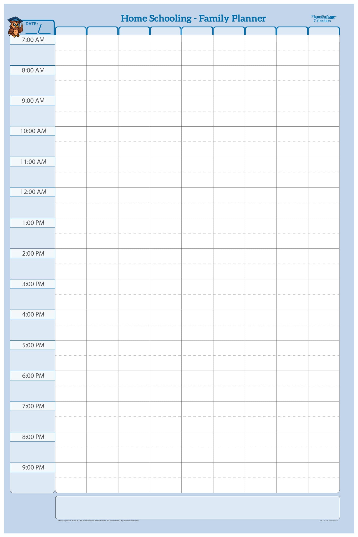 Homeschool/Family Planners