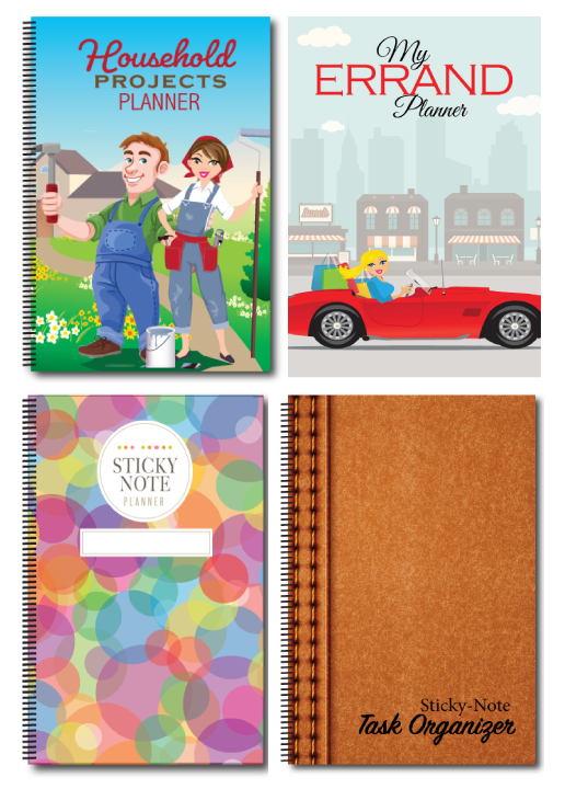 Sticky-Note Planning Books
