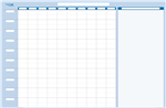 10-Column Time Manager Wall Organizer/Scheduler